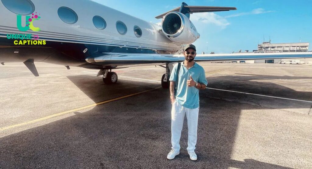 Virat Kohli Captions for Travel