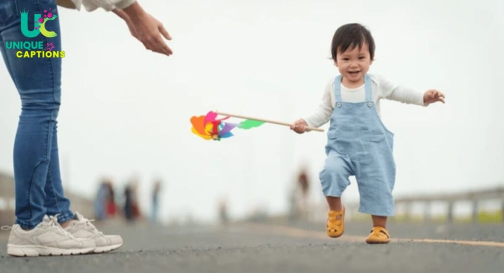 Baby First Walk Captions