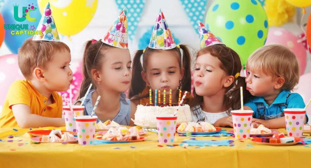 Birthday Captions for Kids