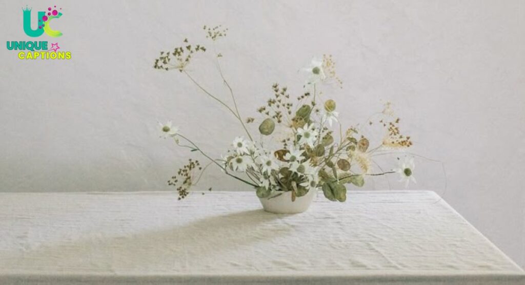 Modern Flower Captions