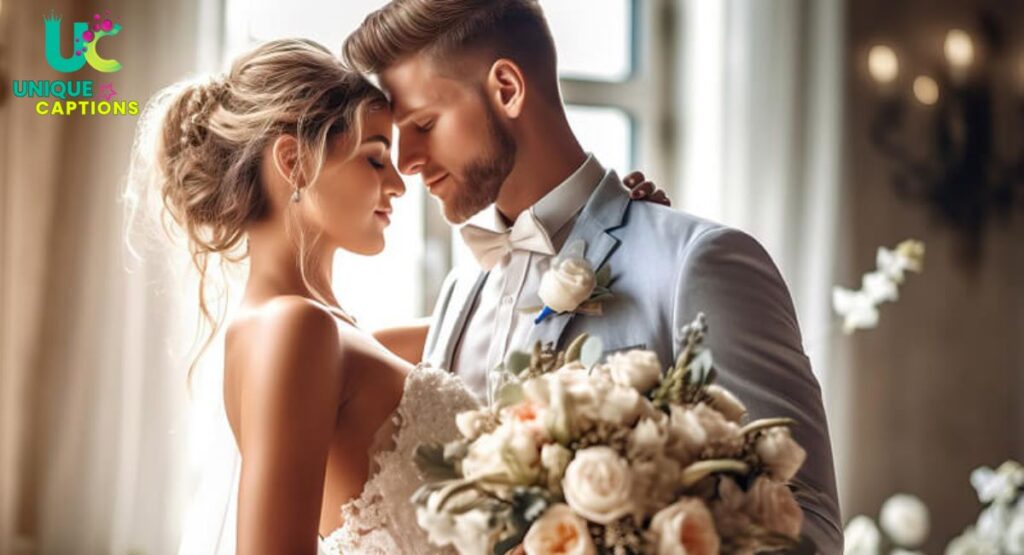 Romantic Wedding captions