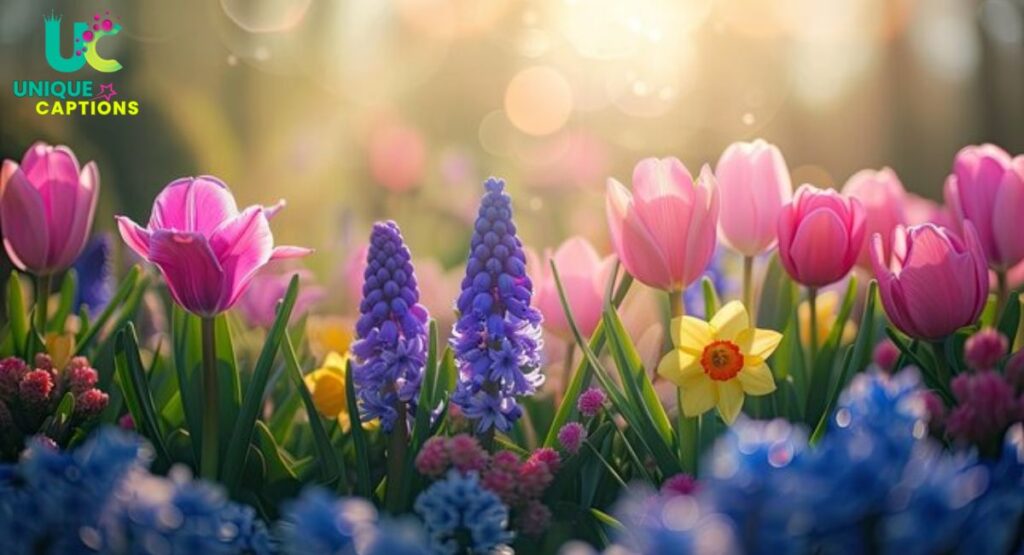 Spring Flower Captions