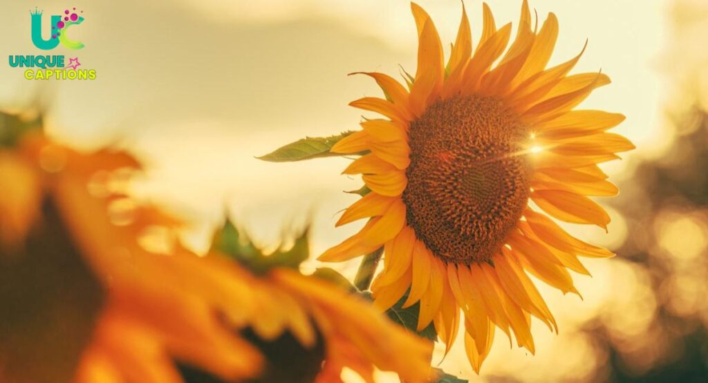 Sunflower Captions