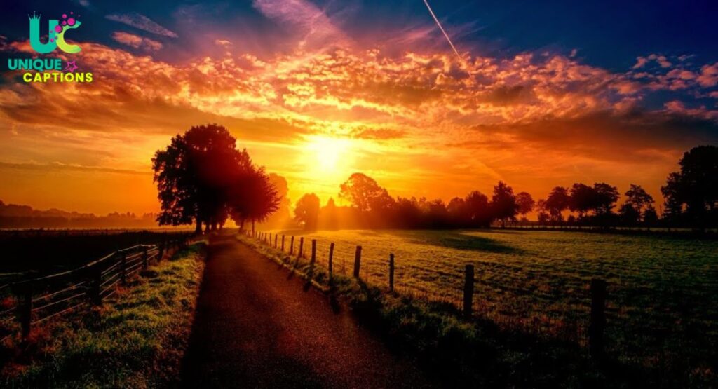 Sunset and Sunrise Nature