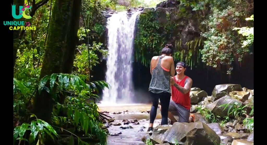 Vacation and Travel Memories Waterfall