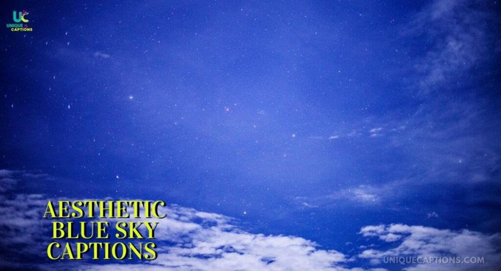 Blue Sky Captions