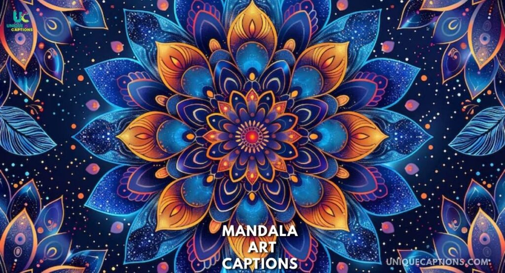 Mandala Art Captions