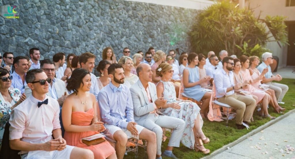 Best Wedding Guest Captions