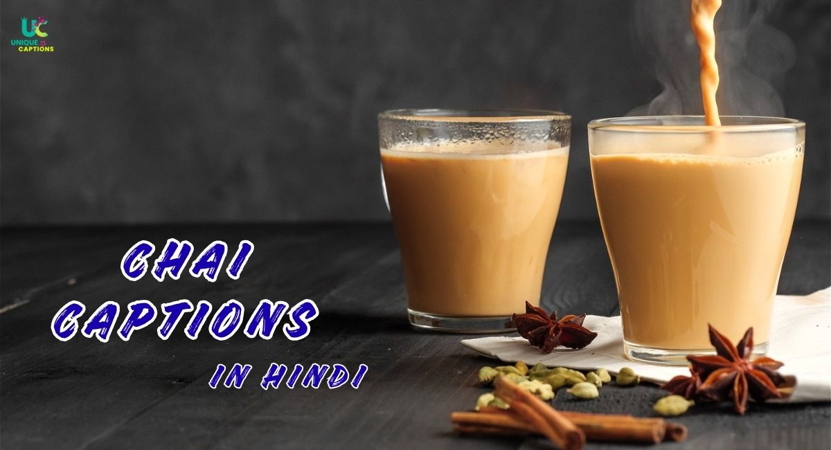 chai captions in hindi