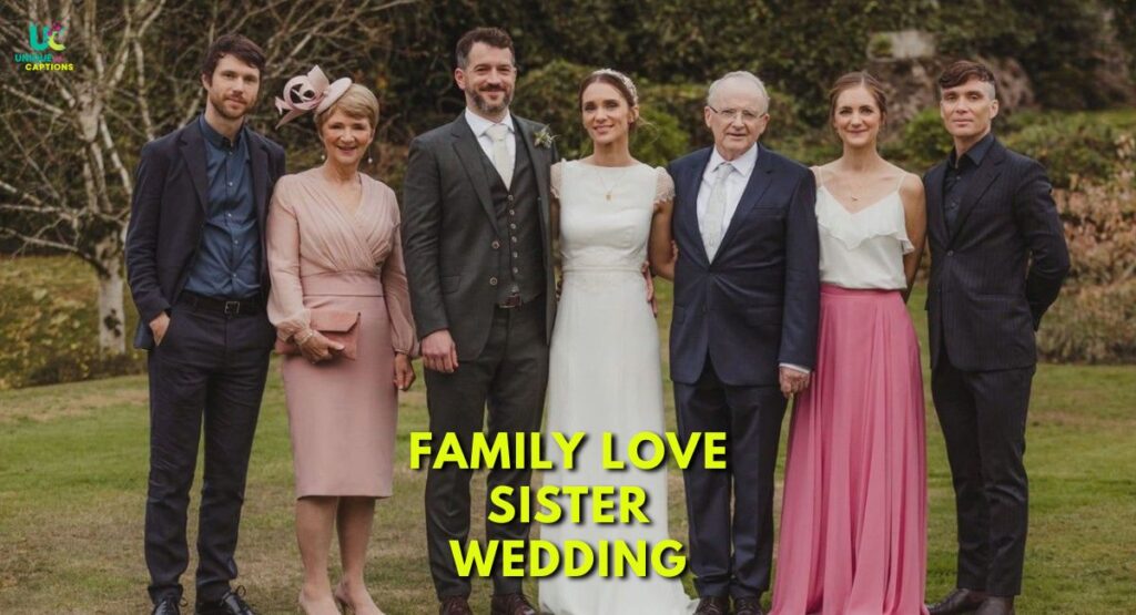 Sister Wedding Captions