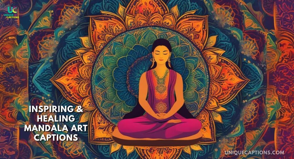 Mandala Art Captions