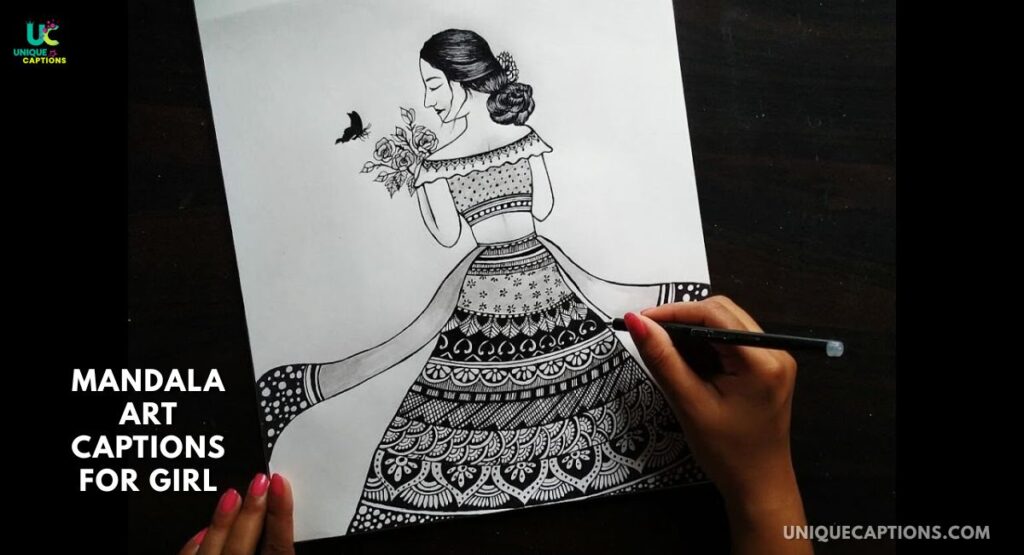 Mandala Art Captions