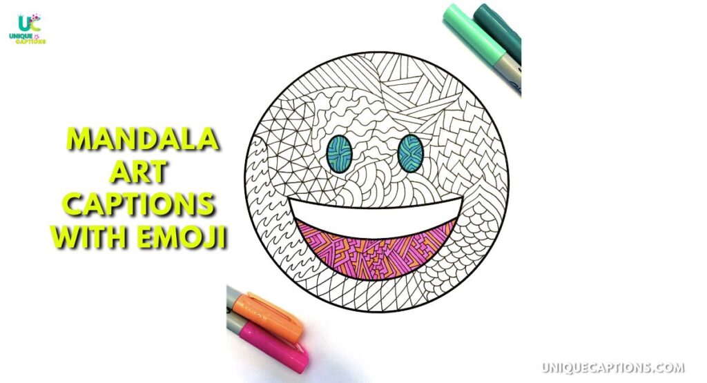 Mandala Art Captions