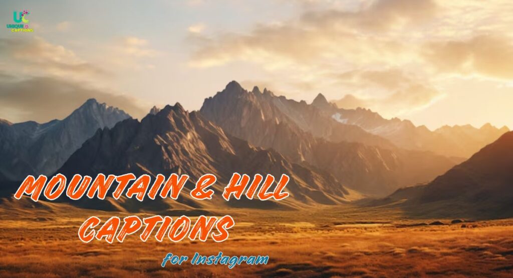 mountain life captions