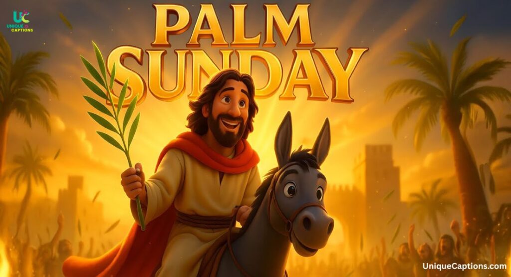 Palm Sunday Captions