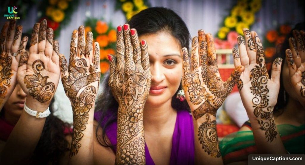 Punjabi Mehndi Captions