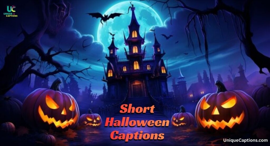 Short Halloween Captions