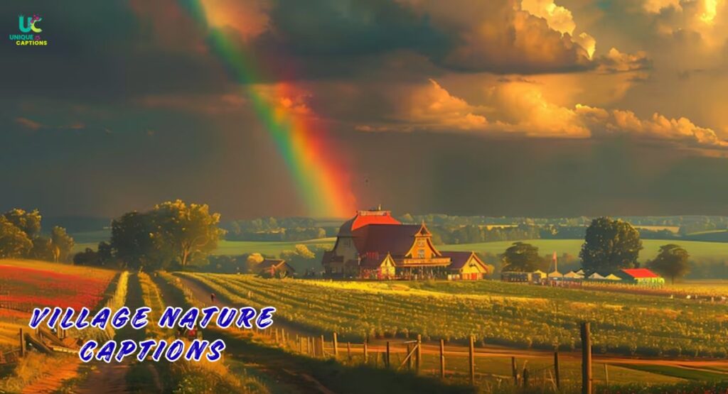 Village Nature Captions
