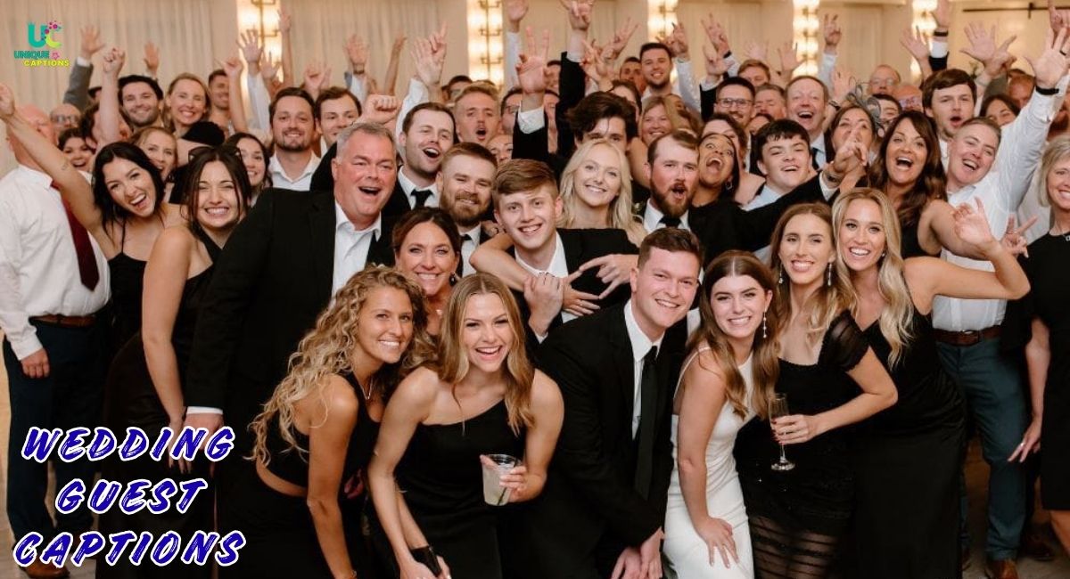 Wedding Guest Captions