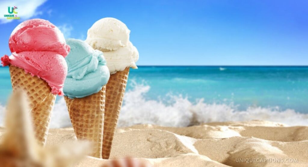 Ice Cream Captions