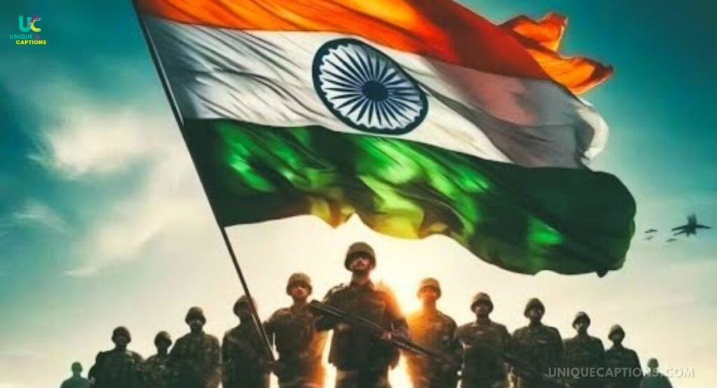 Indain Army Captions