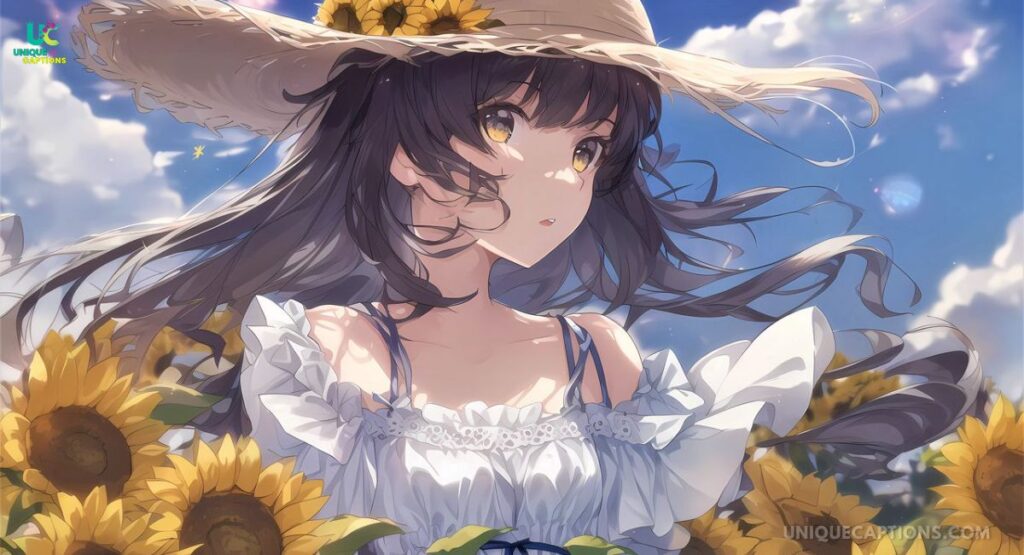 Sunflower Captions
