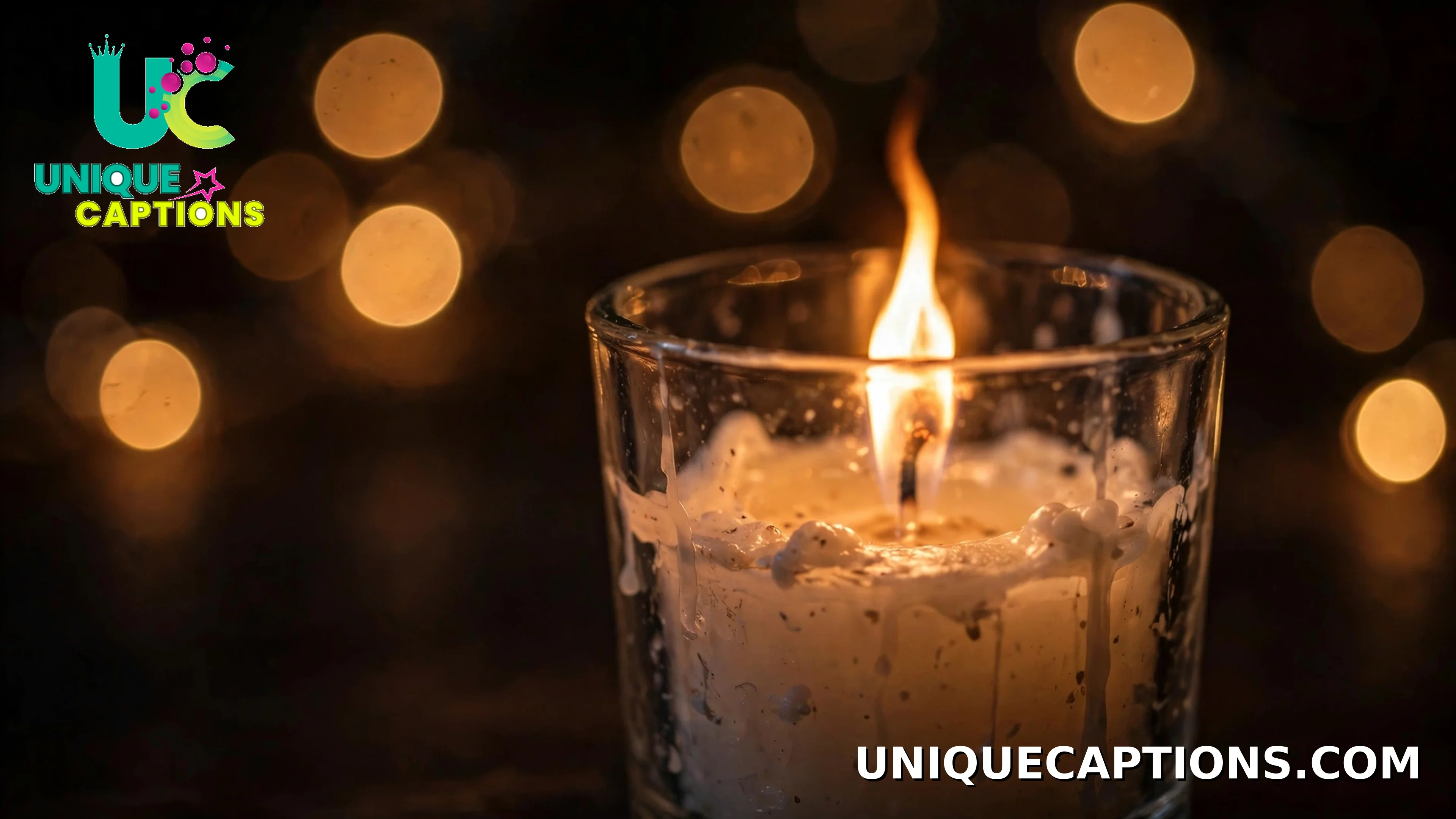 A single votive candle glowing in close-up, for a short prayer of remembrance