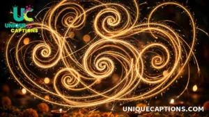 Single sparkler writing bright light trails against the dark at a Diwali celebration