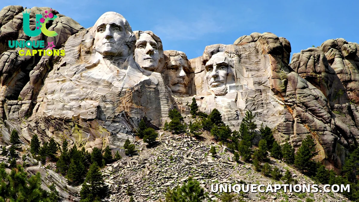 mount rushmore captions