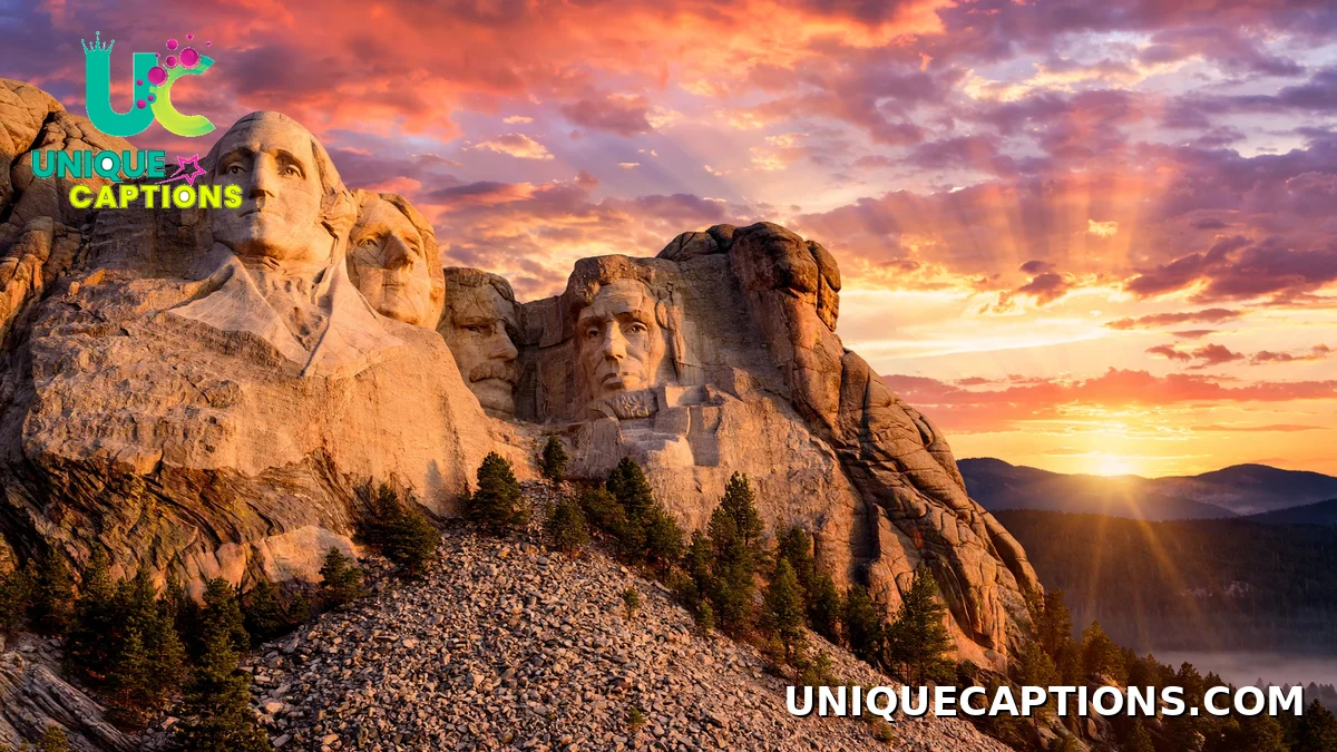 mount rushmore captions