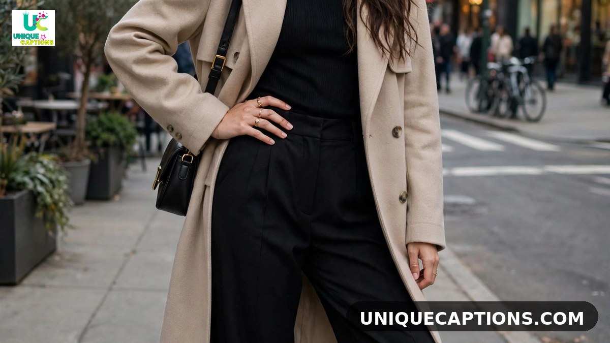 Stylish comments for sister pic on Instagram - fashionable young woman in the city